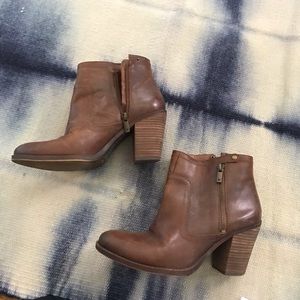 3” wedge booties